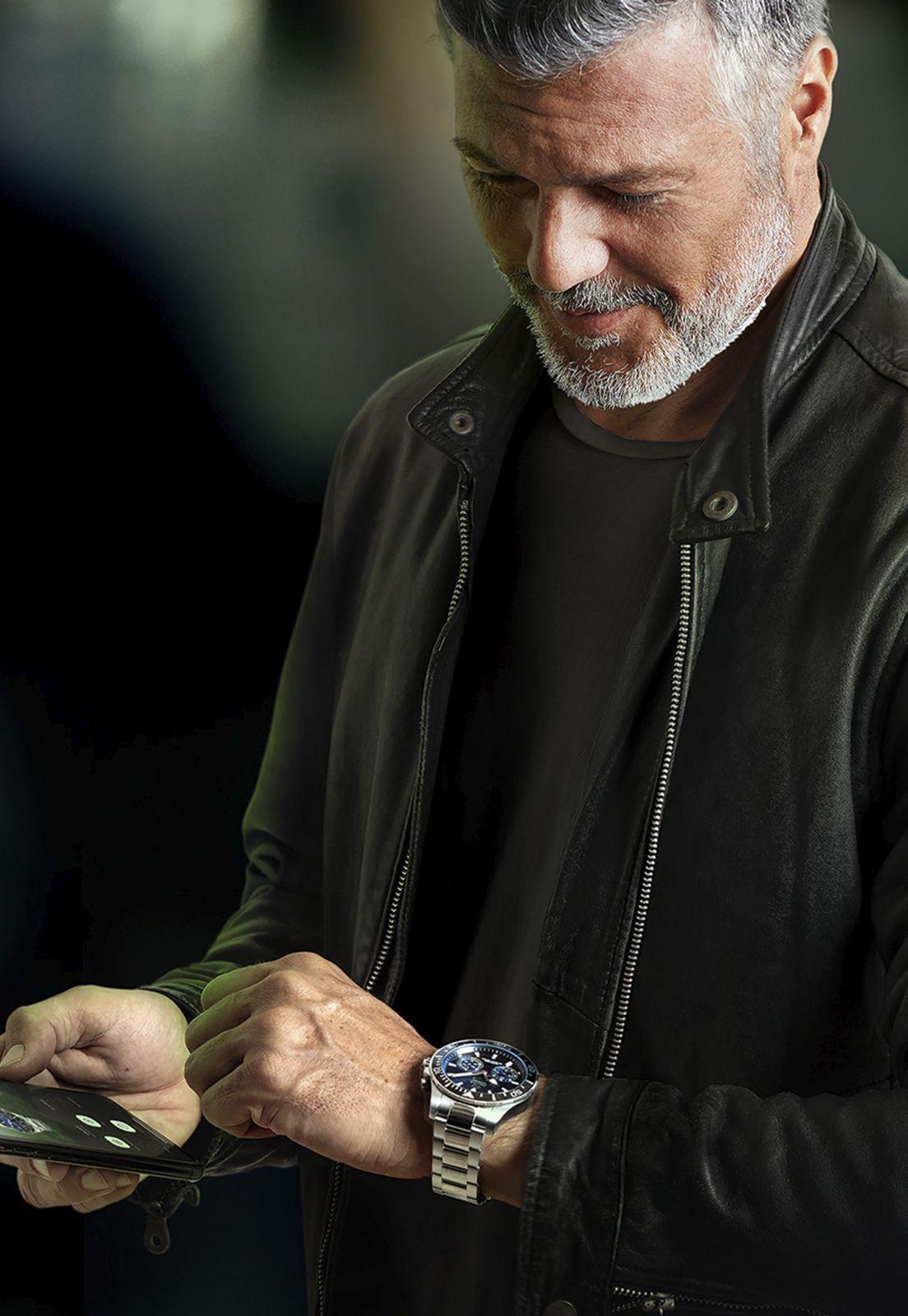 Reloj J888/6 Jaguar Negro Hombre Hybrid-2