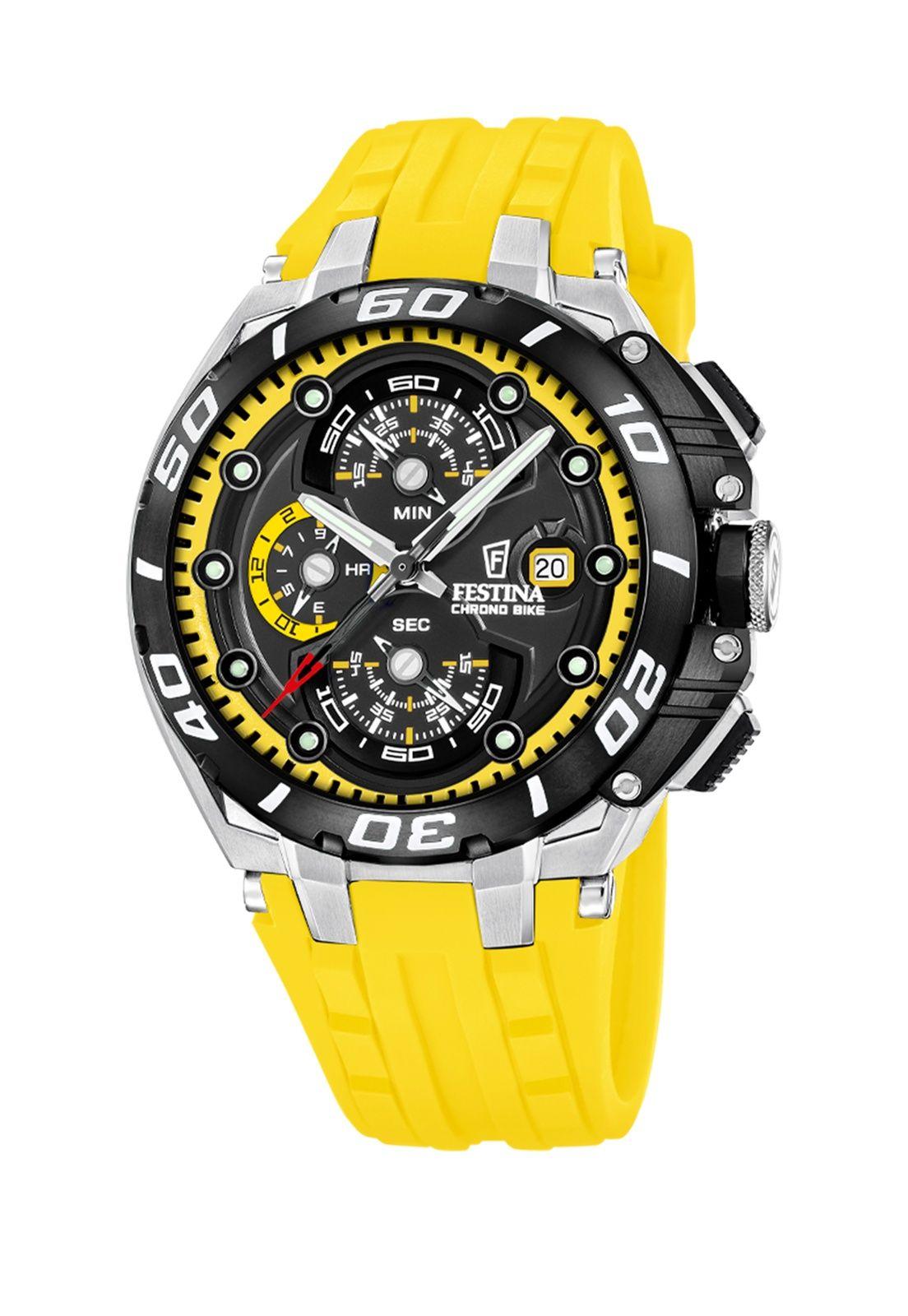 Reloj F20755/5 Festina Hombre Amarillo Chrono Bike-0