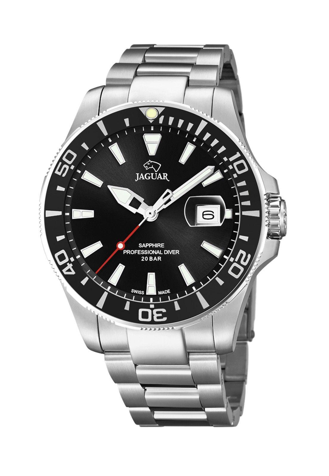 Reloj J860/D Jaguar Negro Hombre Executive-0