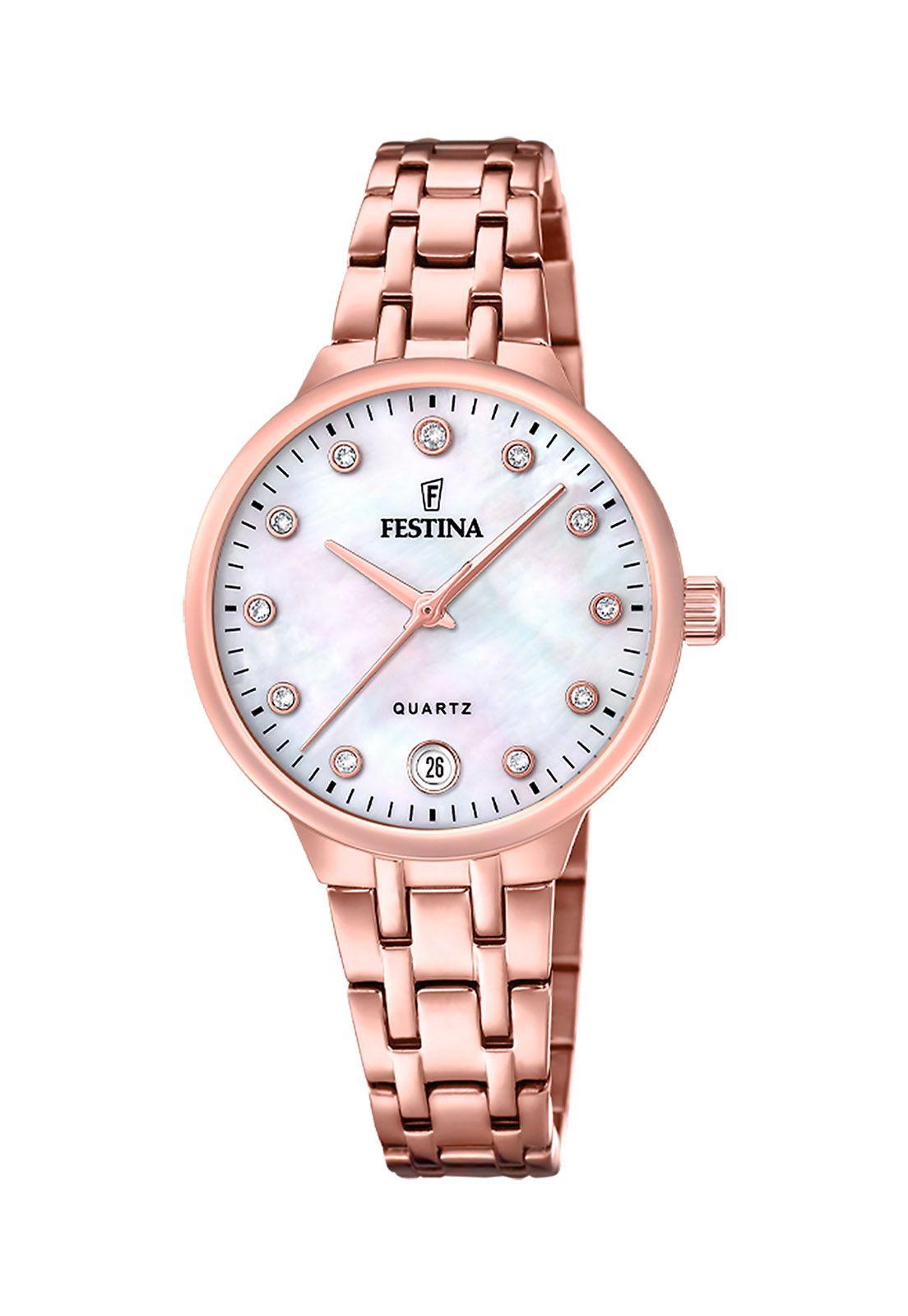 Reloj F20722/1 Festina Blanco Mujer Mademoiselle-0