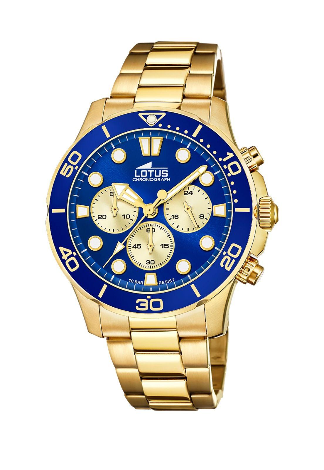 Reloj 18758/7 Lotus Hombre Dorado Excellent-0