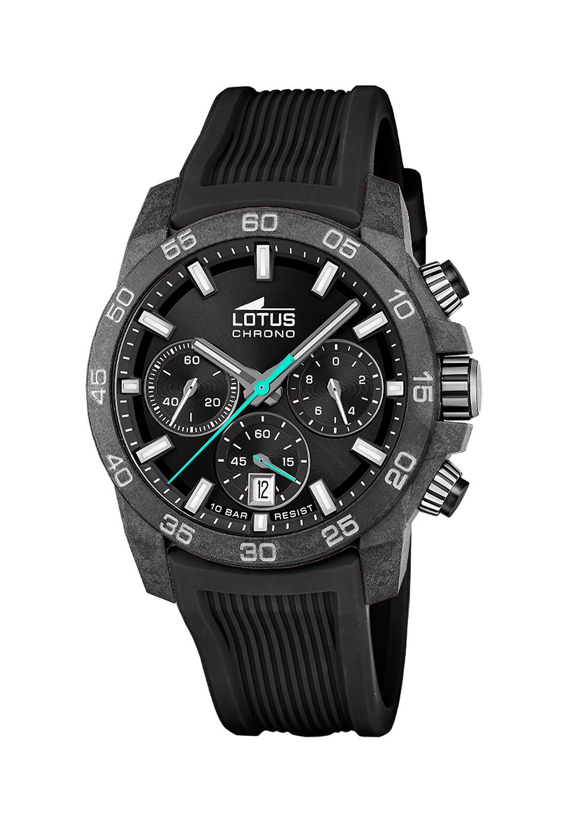 Reloj 18974/3 Lotus Negro Hombre Chrono-0