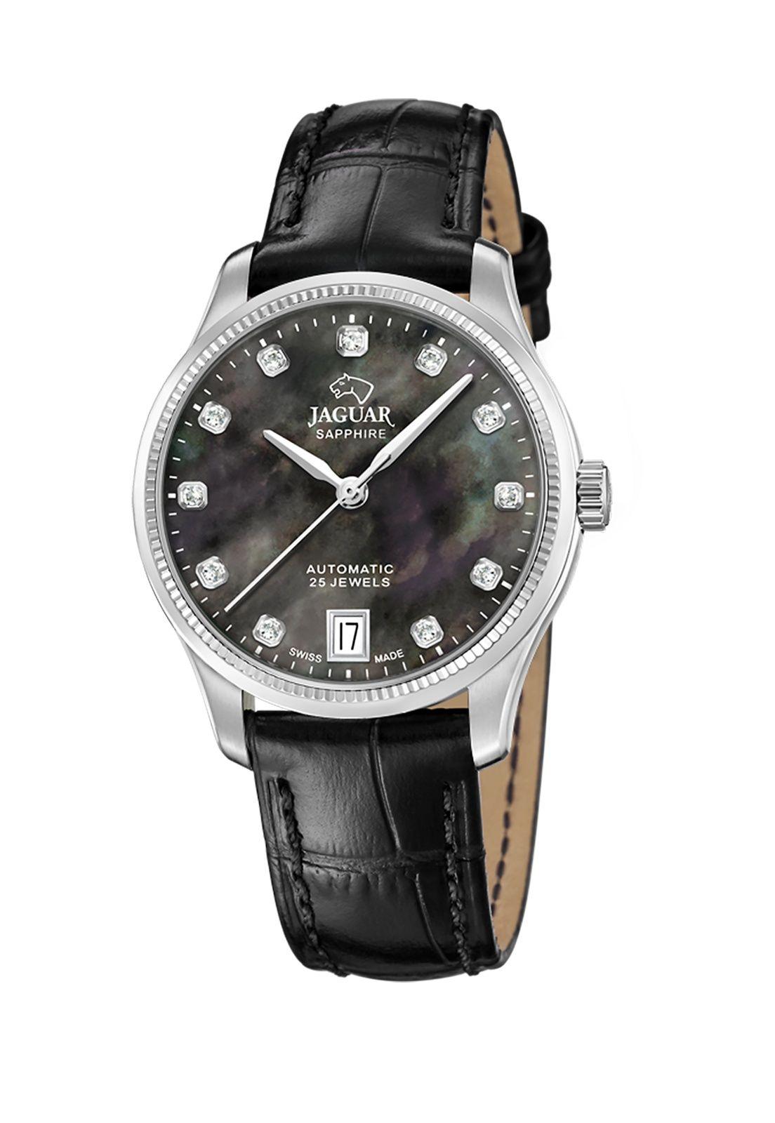 Reloj J1000/6 Jaguar Swiss Negro Mujer Automático-2
