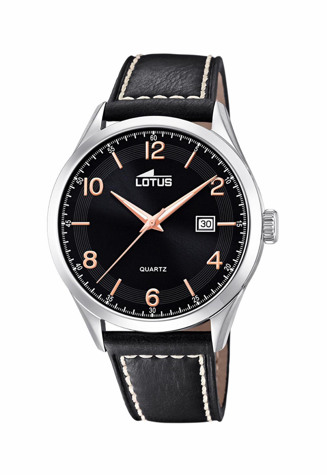 Reloj 18634/4 Lotus Negro Hombre Minimalist-0