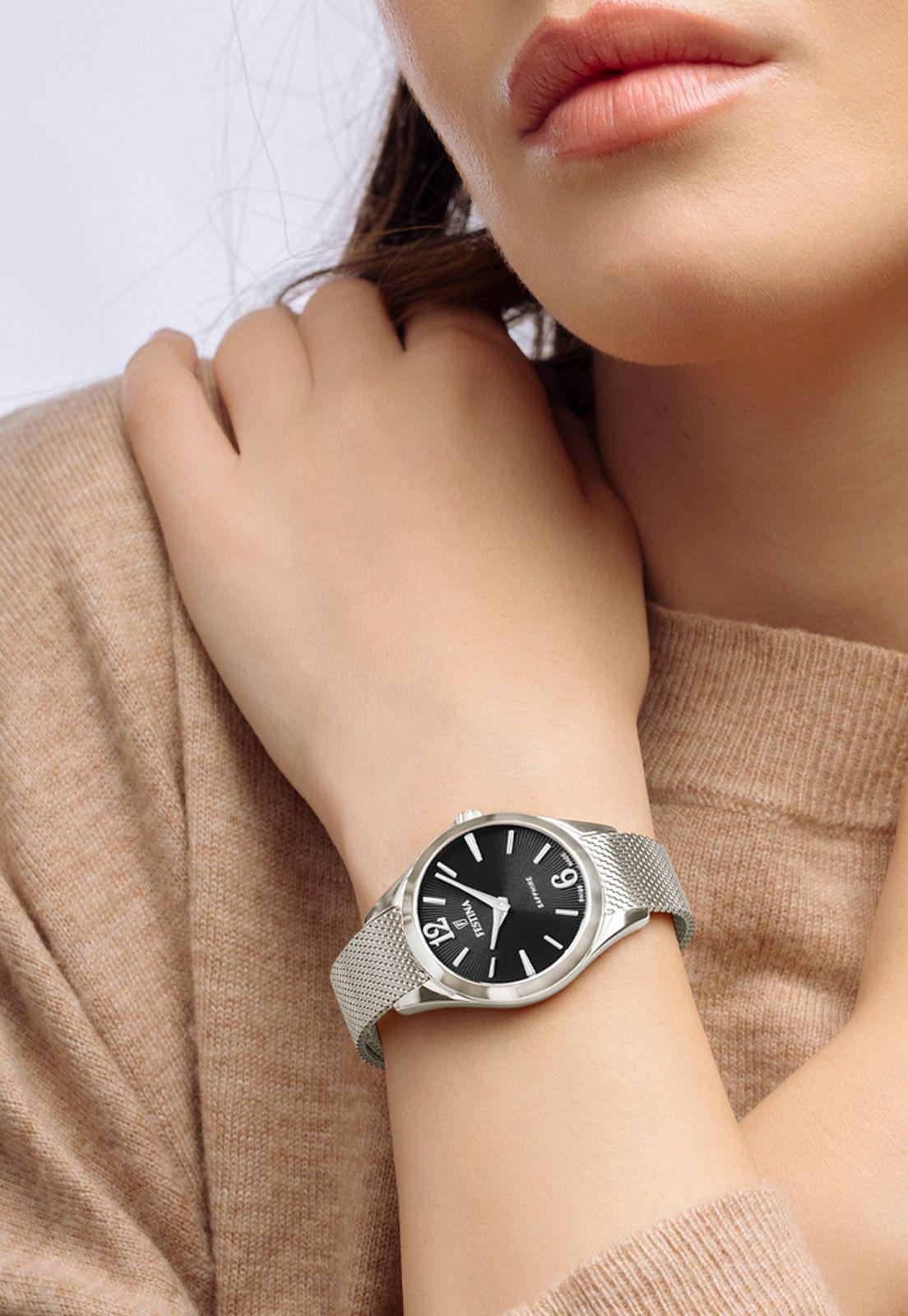 Reloj F20076/5 Festina Swiss Negro Mujer Grace-3