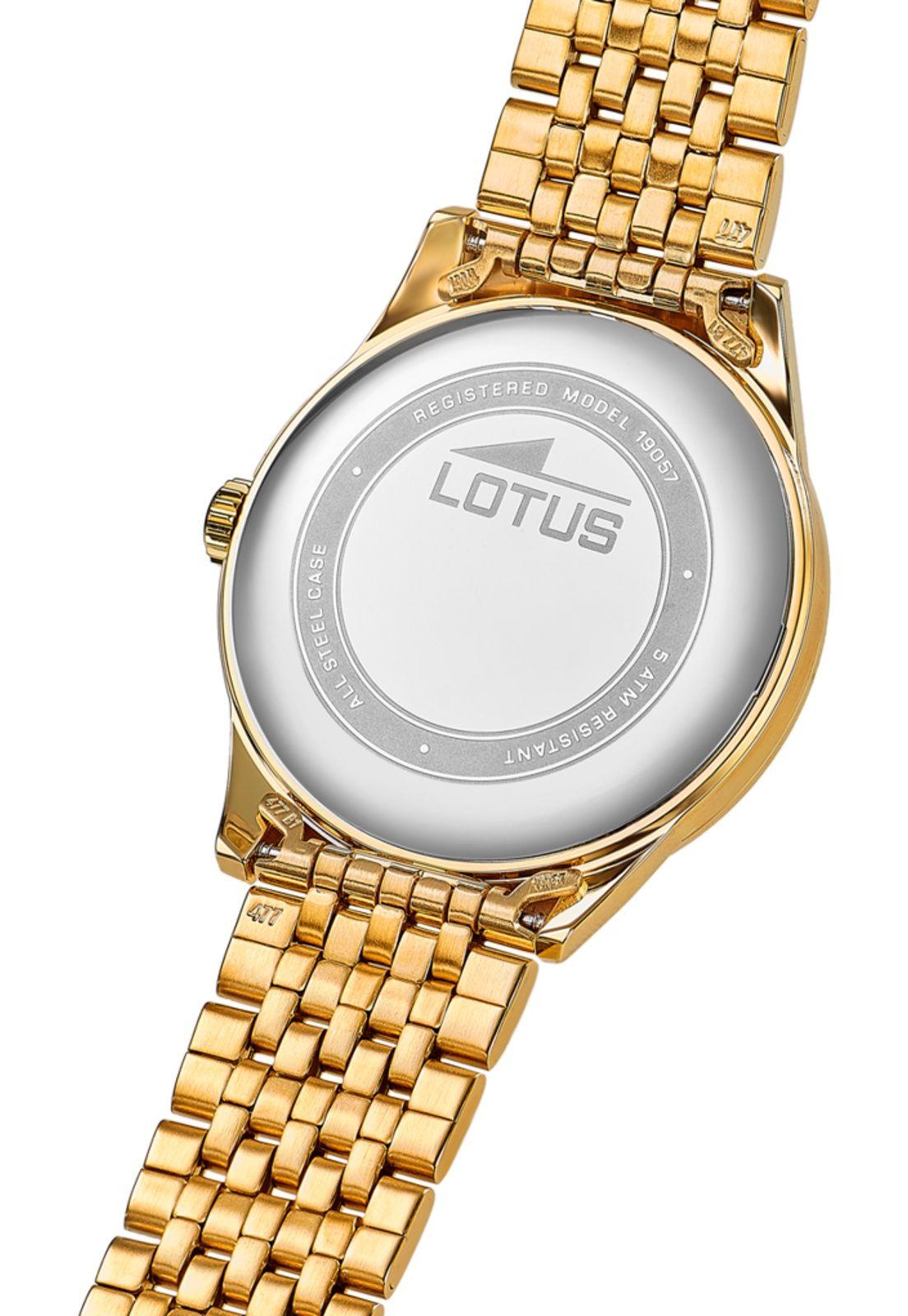 Reloj 19057/3 Lotus Azul Hombre Acero Clásico-3