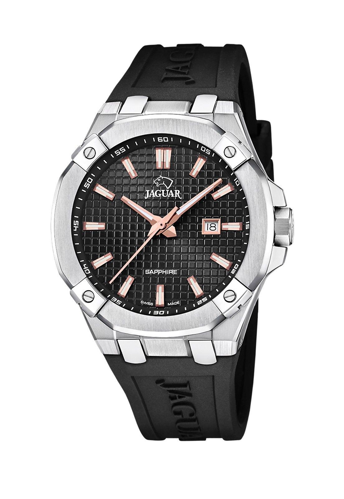 Reloj J1010/4 Jaguar Swiss Negro Hombre Diplomatic-0