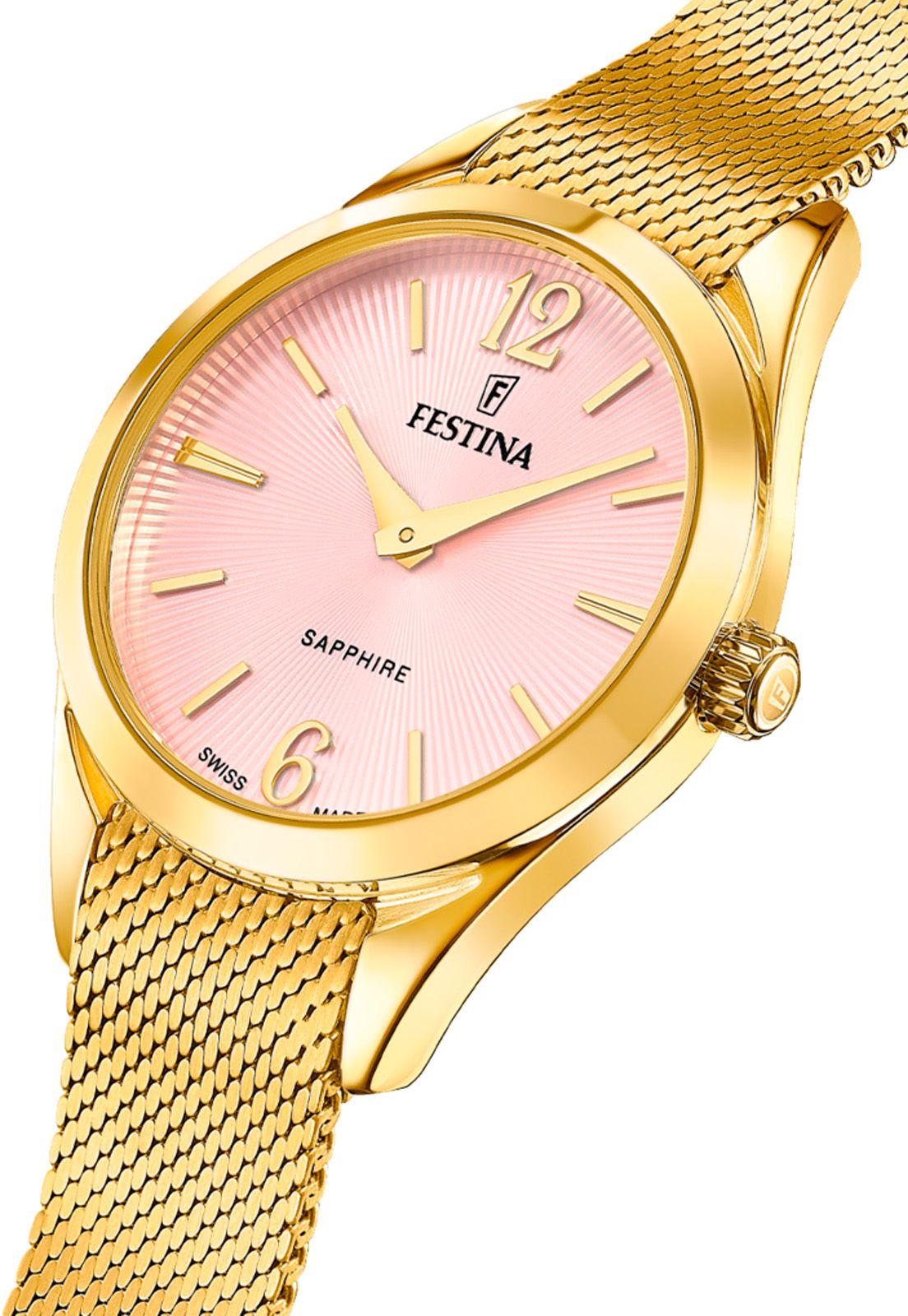 Reloj F20077/2 Festina Swiss Rosa Mujer Grace-2