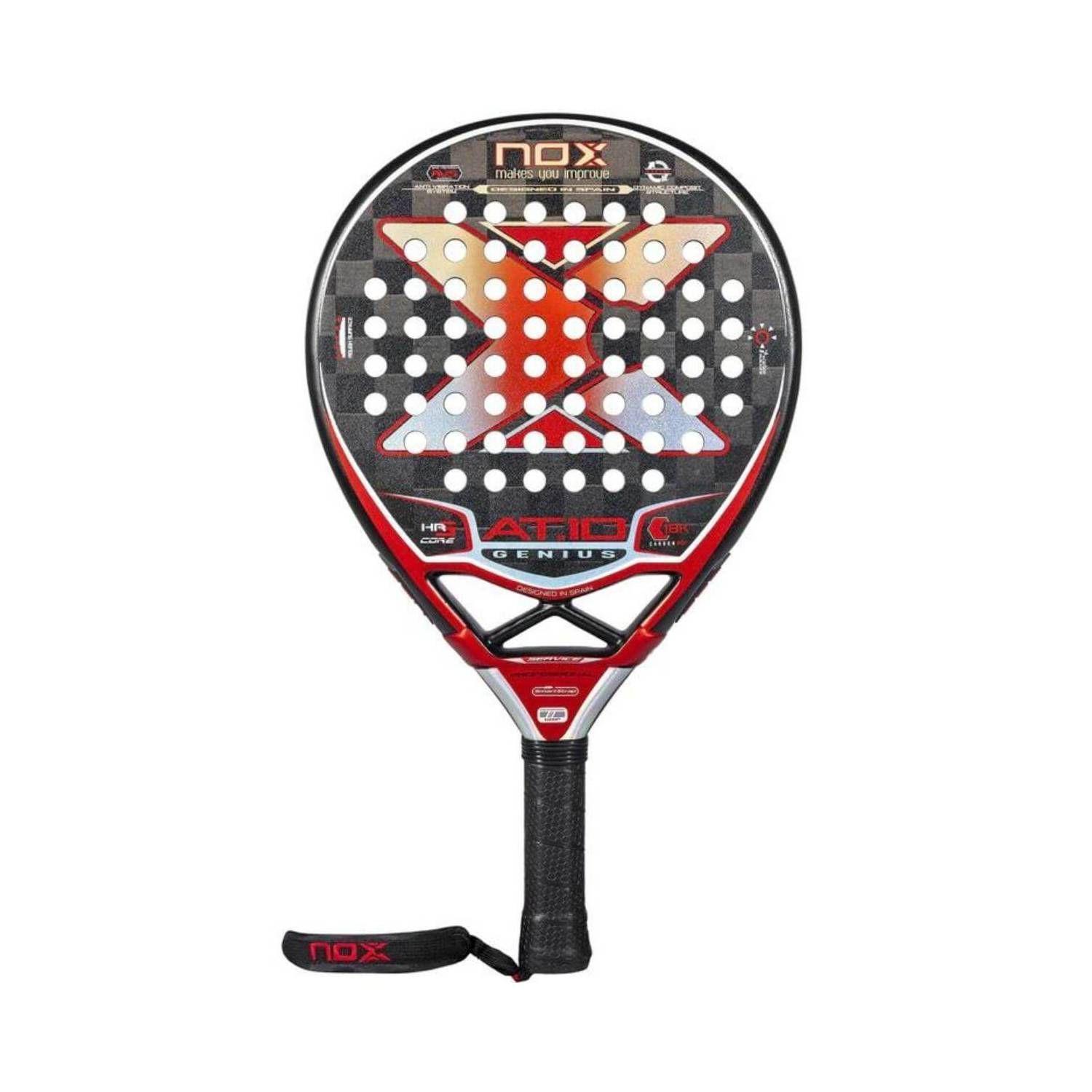 Pala Padel Nox At Genius 18k Agustin Tapia 2022 + Funda-0
