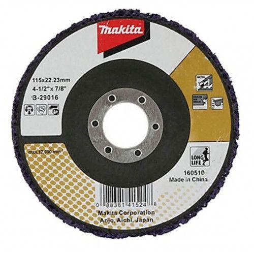 Disco Limpiador Fibra Morado 115 x 22,23 mm Makita B-29016-0