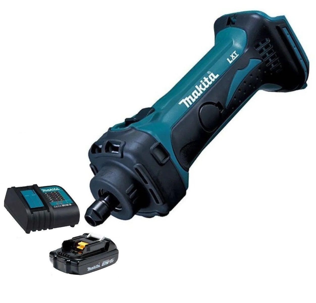 Rectificador Inal mbrico 18v 3 8mm Makita Dgd801 1 5 Ah-0