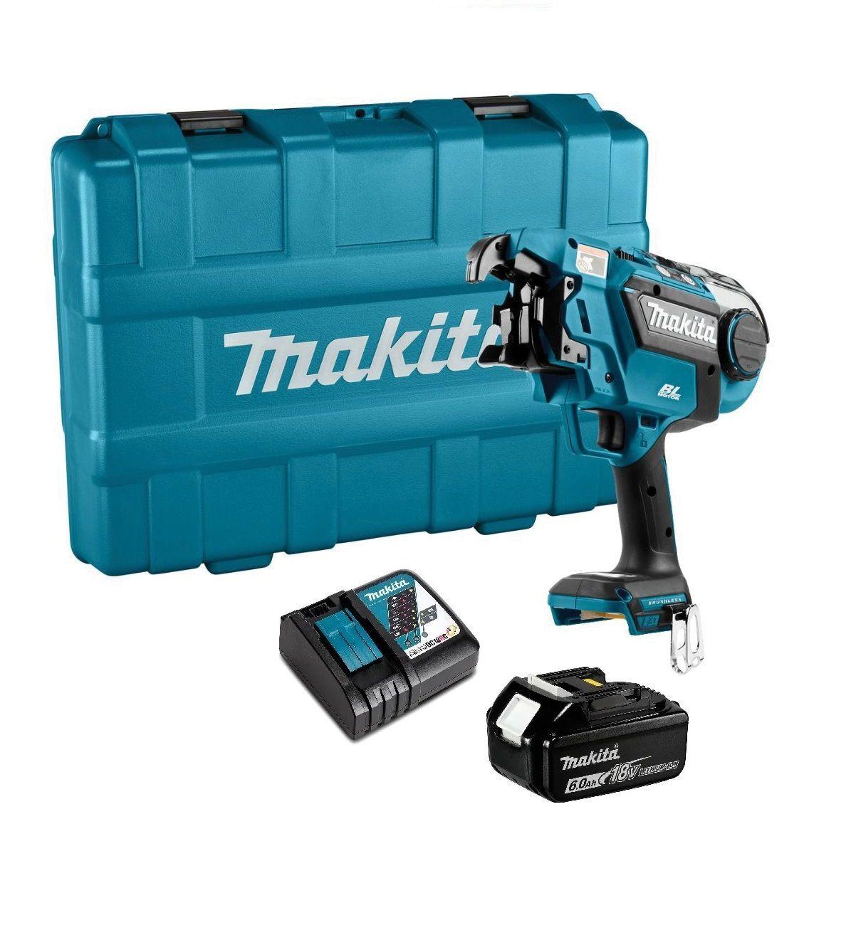 Amarradora Varillas Acero Bl Lxt 18v 6 Ah Makita Dtr180-0