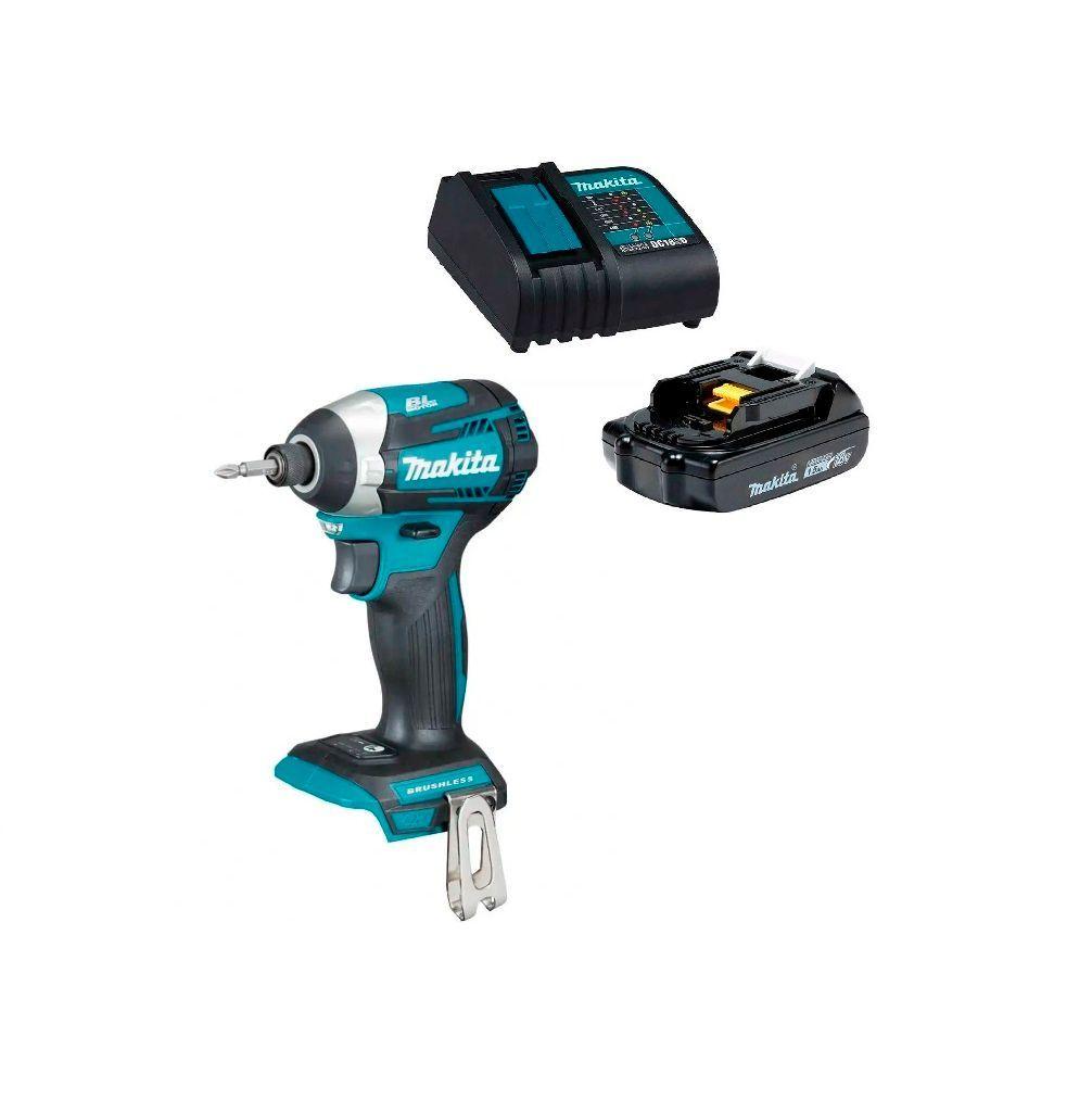 Atornillador Impacto 175 Nm Bl 18v (1,5 Ah) Makita Dtd154-0