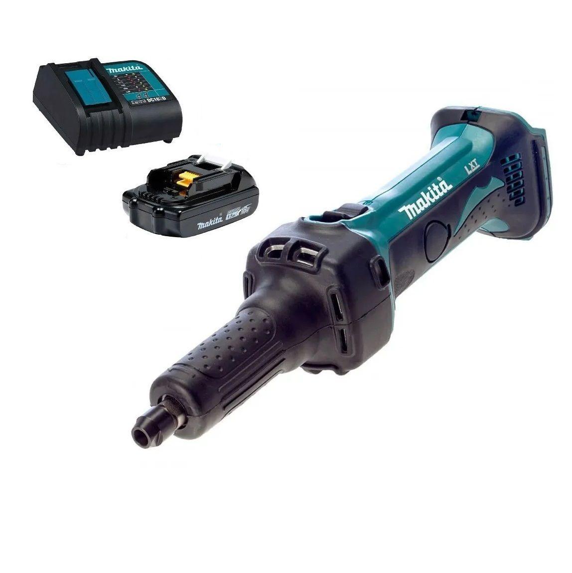 Rectificadora 18v Inal mbrica 6mm 14 Makita Dgd800 1 5 ah-0
