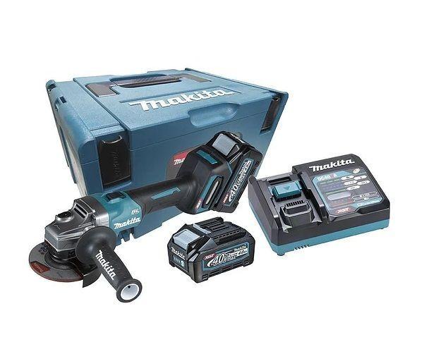 Esmeril Angular Inalámbrico de 115 mm 40v XGT sin freno eléctrico Makita GA007GM201-0