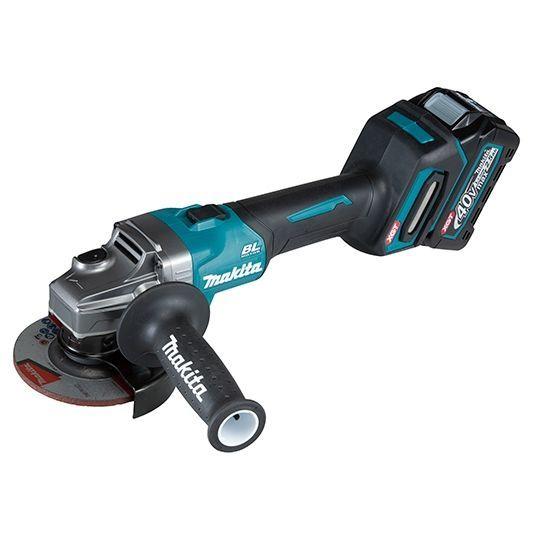 Esmeril Angular Inalámbrico de 115 mm 40v XGT sin freno eléctrico Makita GA007GM201-1