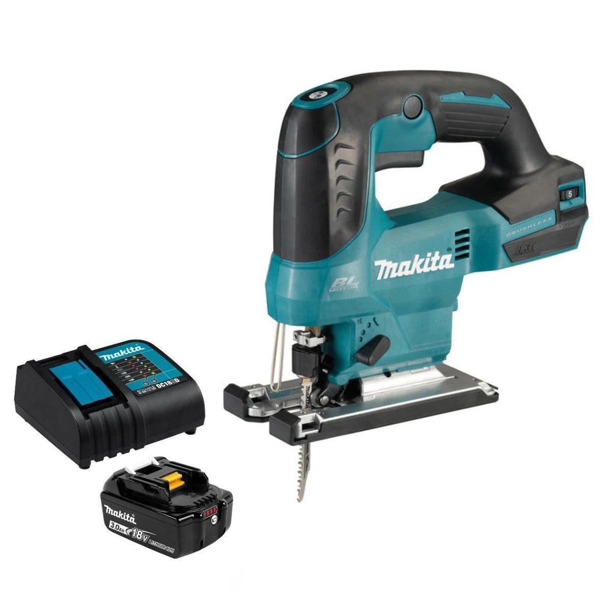 Sierra Caladora 18v Vel Variable 135 Mm 3 Ah Makita Djv184-0