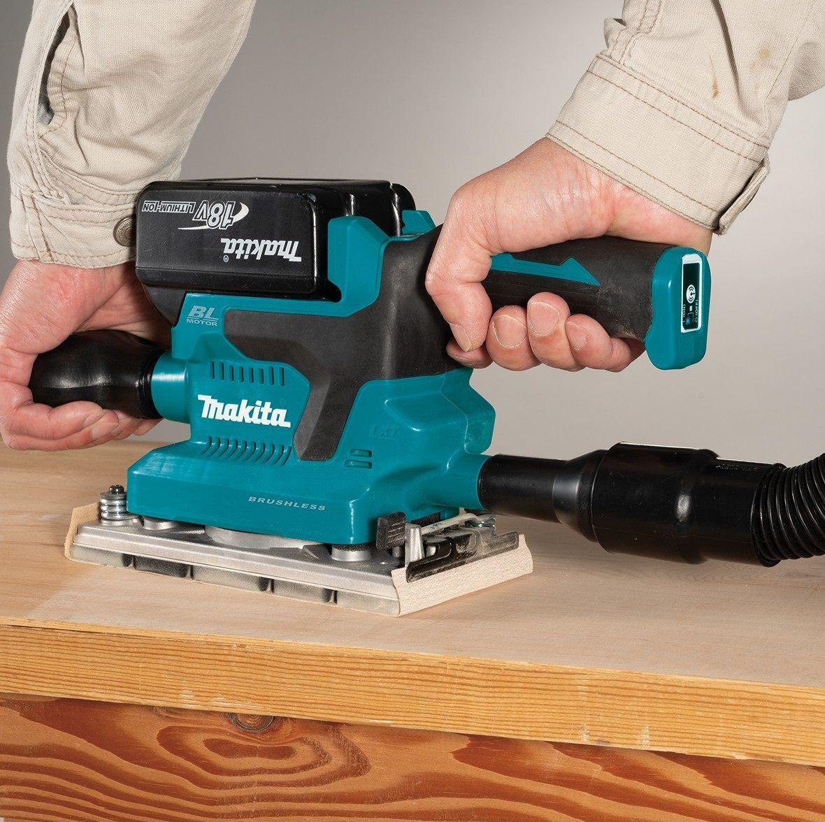 Lijadora Orbital 18v 93x185mm Aws Bl 6 Ah Makita Dbo381-3