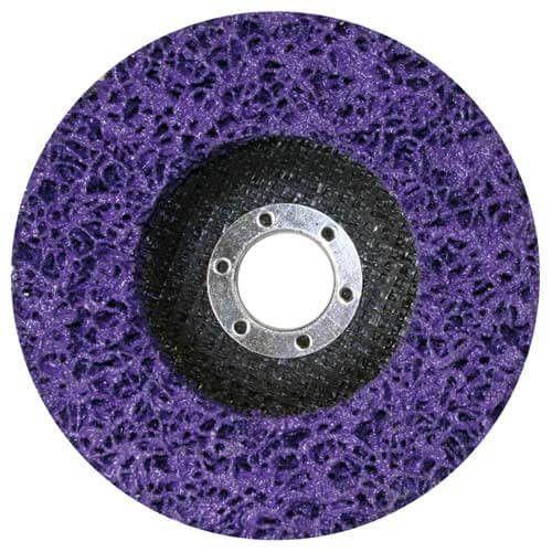 Disco Limpiador Fibra Morado 180x22,23mm Makita B-29038-1