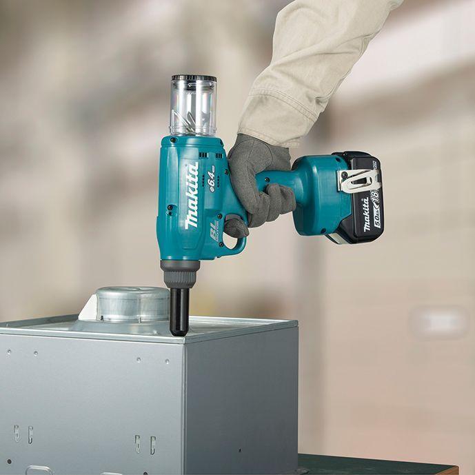 Remachadora 2 4 6 4mm 18v Brushless 6 Ah Makita Drv250-2
