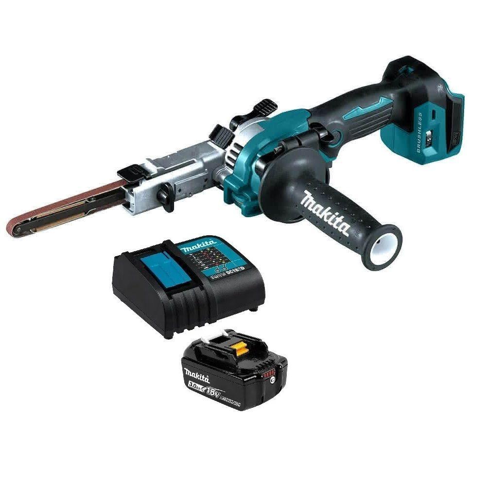 Lijadora De Banda 18v 9 X 533 Mm Lxt Bl 3 Ah Makita Dbs180-0