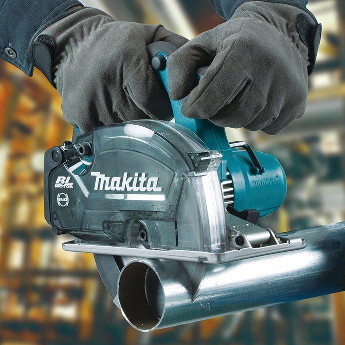 Sierra de metal con depósito 150mm 18V LXT Makita DCS553 (5Ah)-2