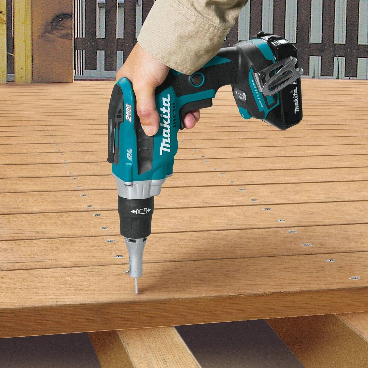 Atornillador Tabiquer a Yeso 18v 1 5 Ah Makita Dfs250-2