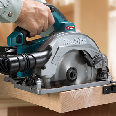 Sierra Circular Inalámbrica 40v XGT Makita HS004GM201-3