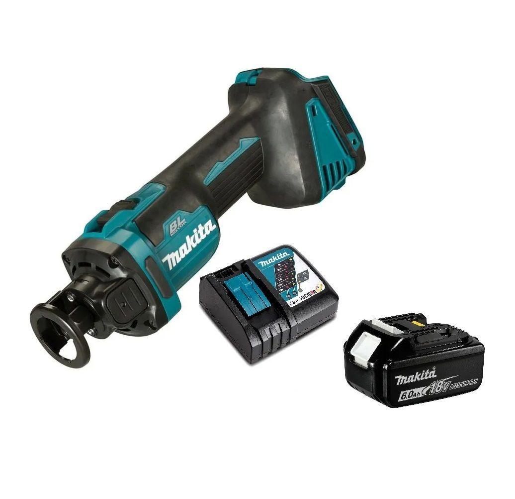 Sierra Cortadora Yeso Bluetooth 18v Makita Dco181 6 Ah-0
