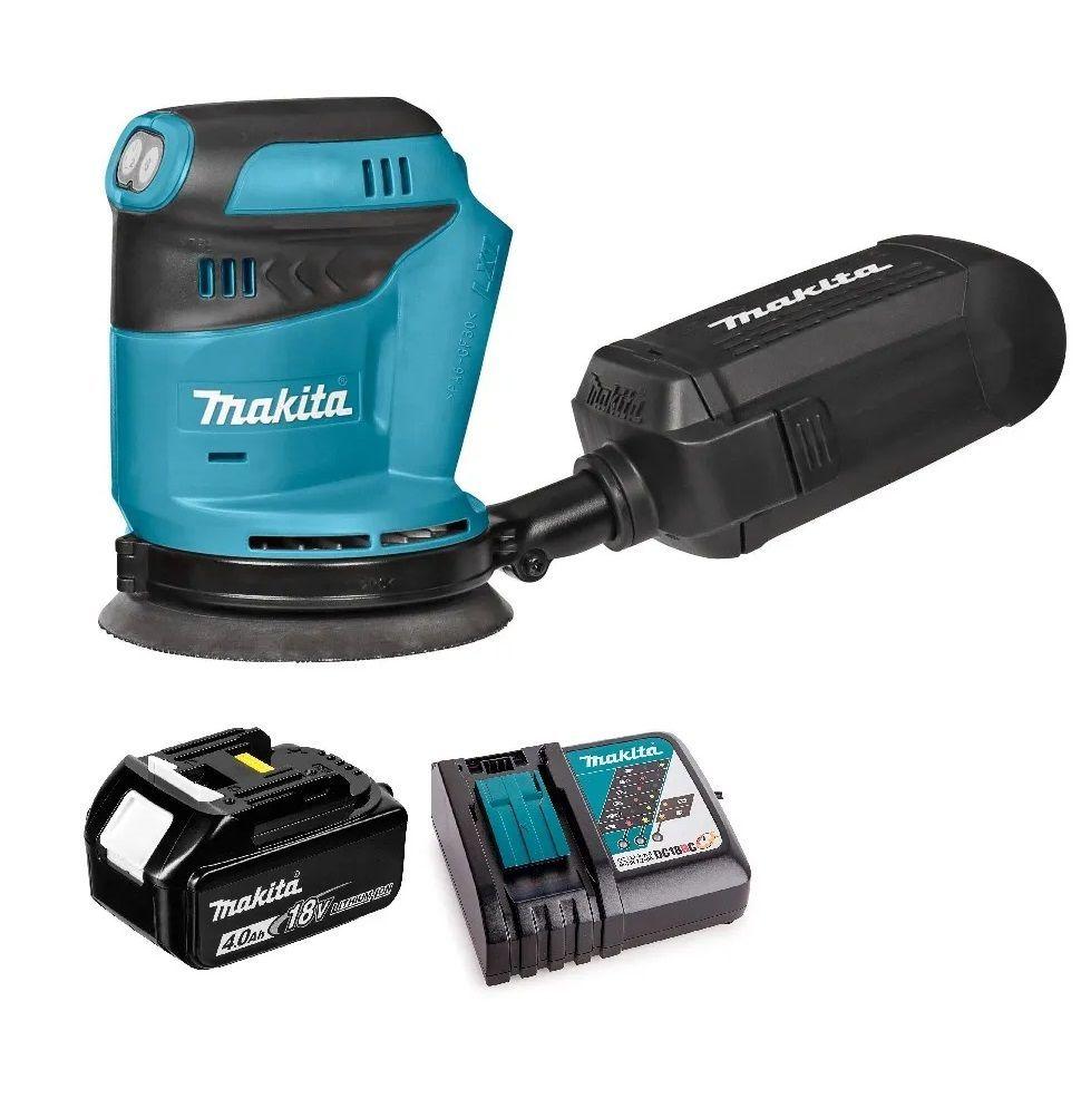Lijadora Rotorbital Inal mbrica 5 Makita DBO180 4 Ah-0