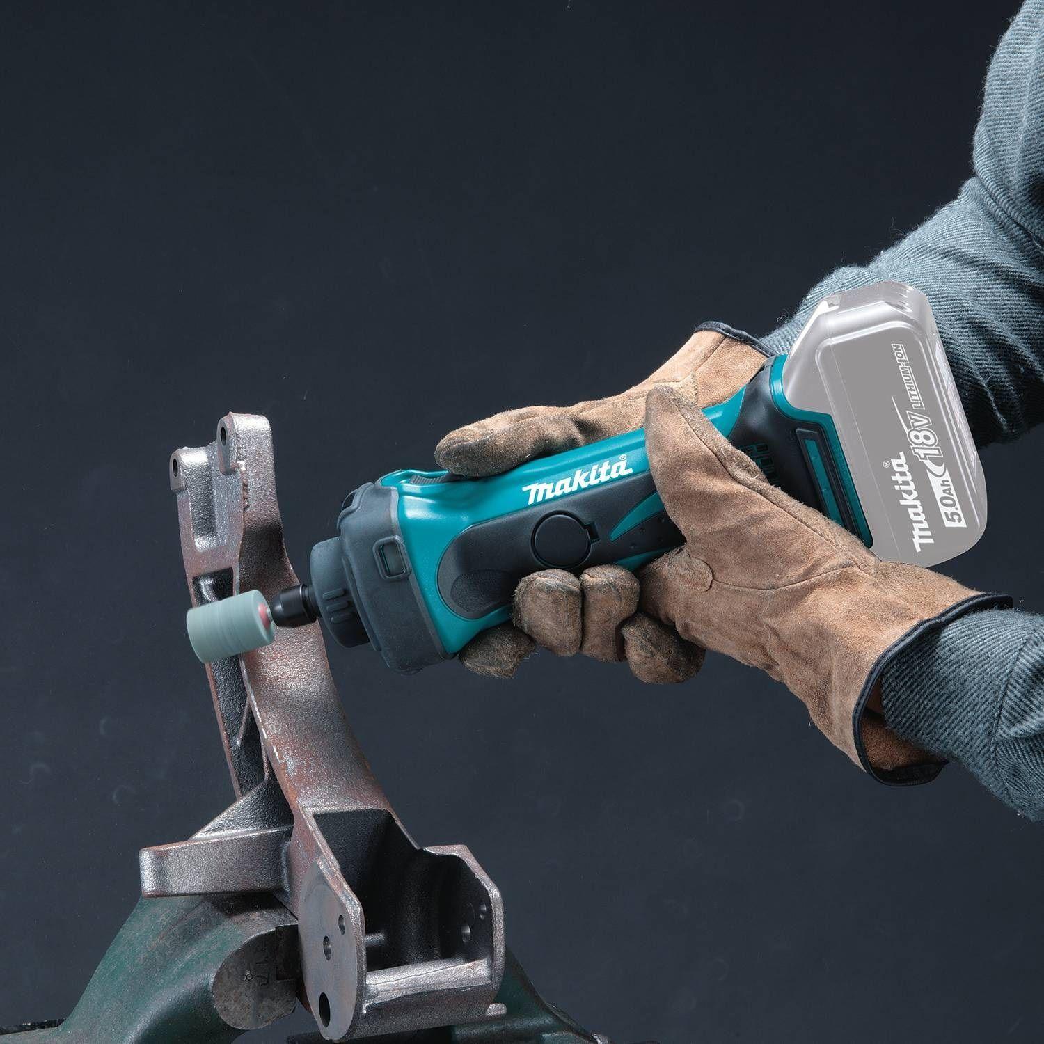 Rectificador Inal mbrico 18v 3 8mm Makita Dgd801 3 Ah-2