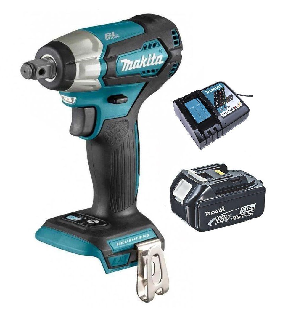 Pistola Llave Impacto 18v Brushless 210 Nm Makita DTW181 (5 Ah)-0