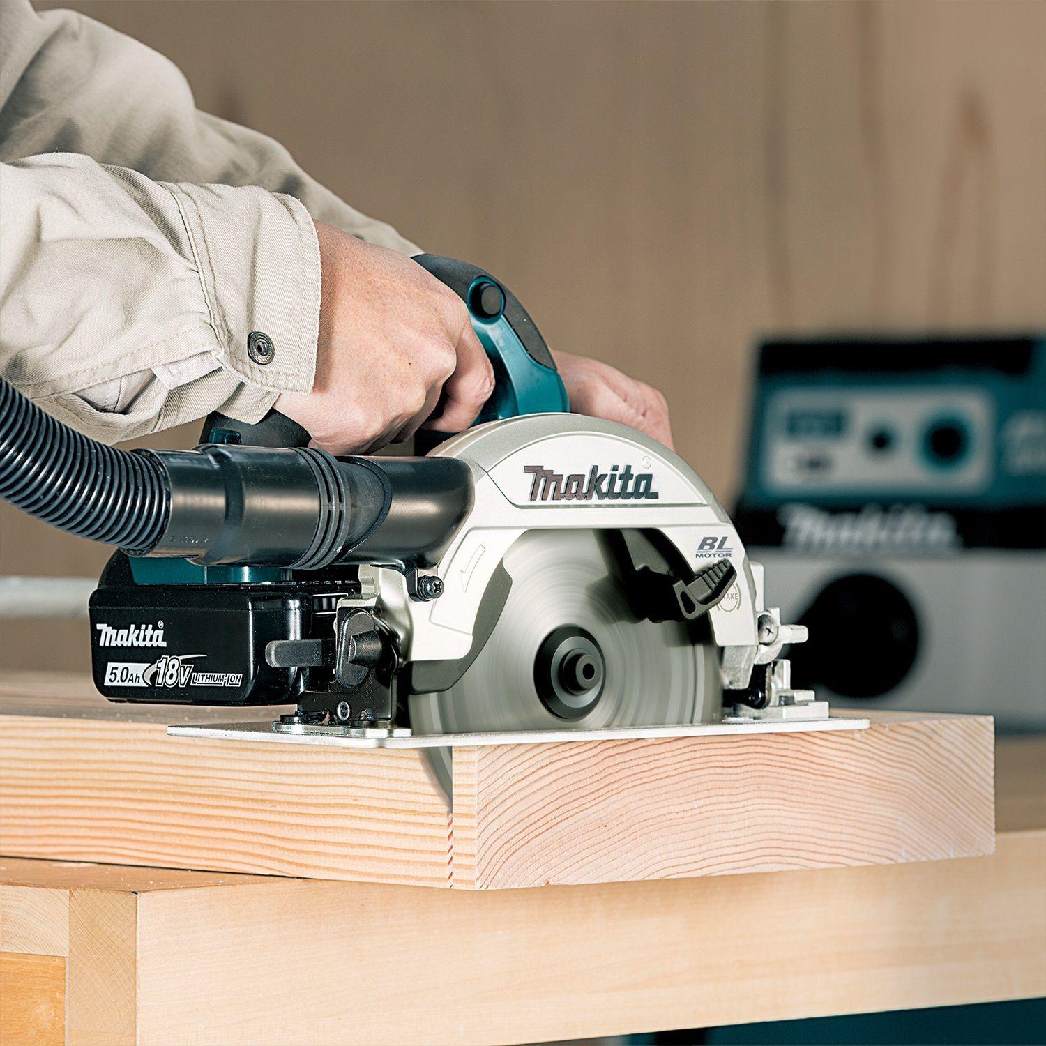 Sierra Circular 18v Bl Aws 165 Mm 3 Ah Makita Dhs661-2