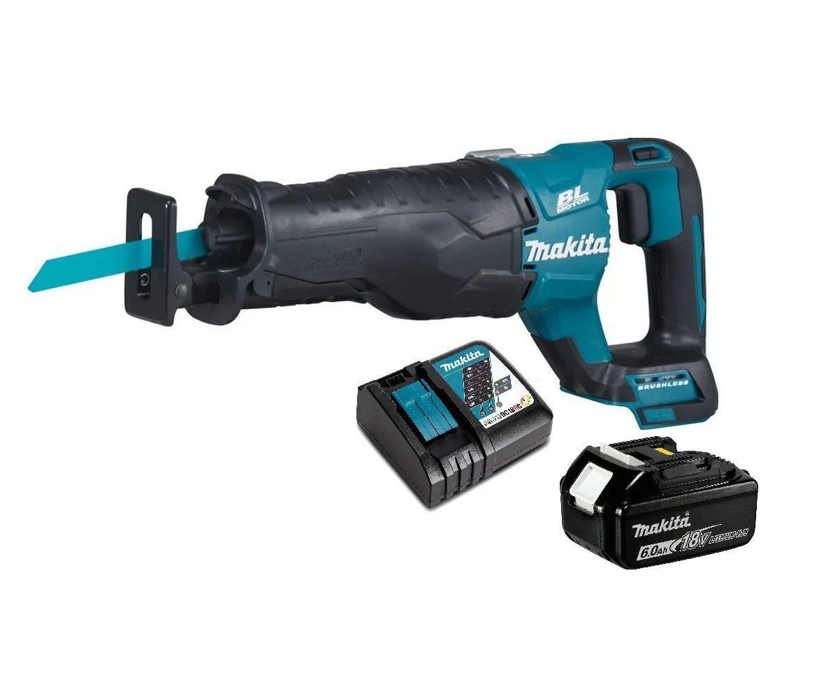 Sierra Sable Rec proca 18v Brushless Makita Djr187 6 Ah-0