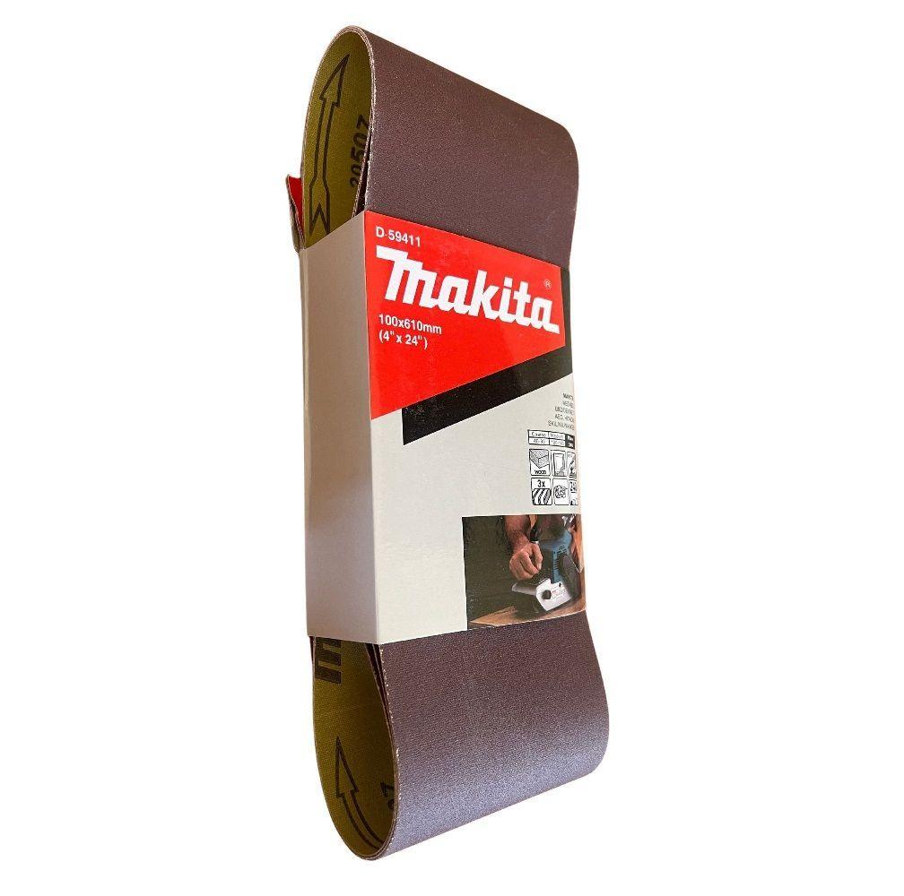 Set de 3 lijas para Lijadora de Banda Makita-0
