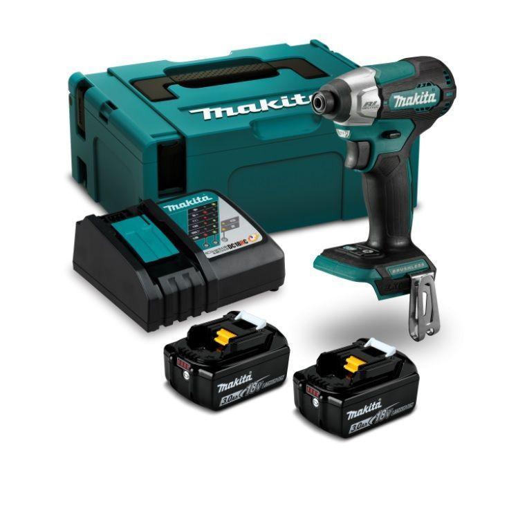 Atornillador De Impacto 140 Nm 18v Lxt Bl Makita Dtd157rfj-0