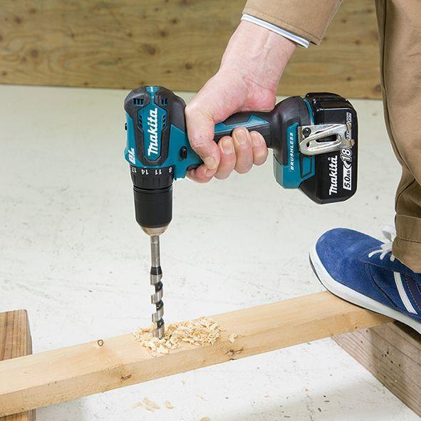 Taladro Atornillador 18v Brushless 40 Nm Makita DDF483 (3 Ah)-2