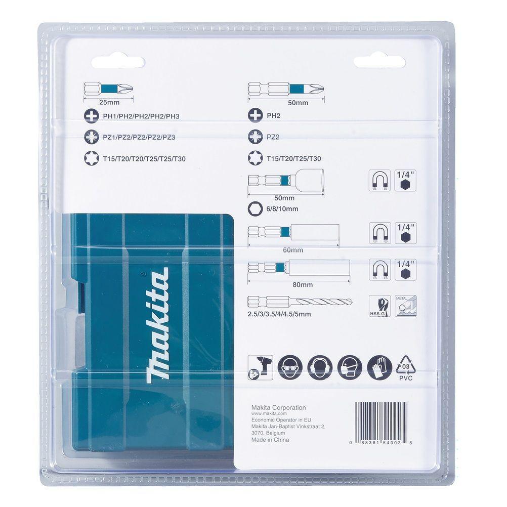 Set Puntas 33pzs Impact Black Makita B-66896-2
