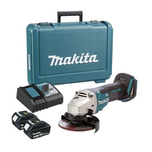 Esmeril Angular 115mm (4-1/2'') Inalámbrico Makita Dga455rfe-0