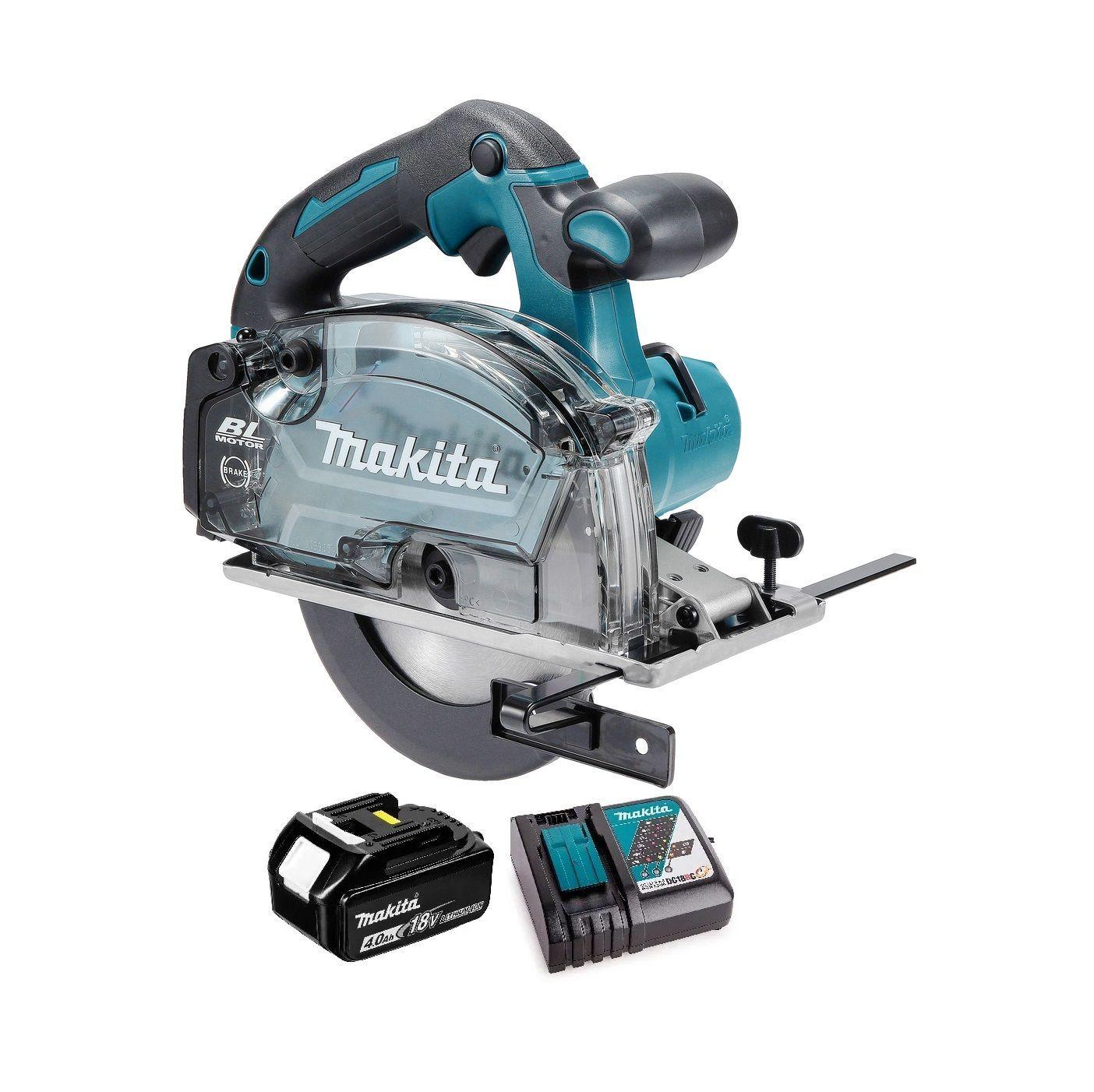 Sierra Metal 18v Brushless 150 mm Makita DCS553 4 Ah-0