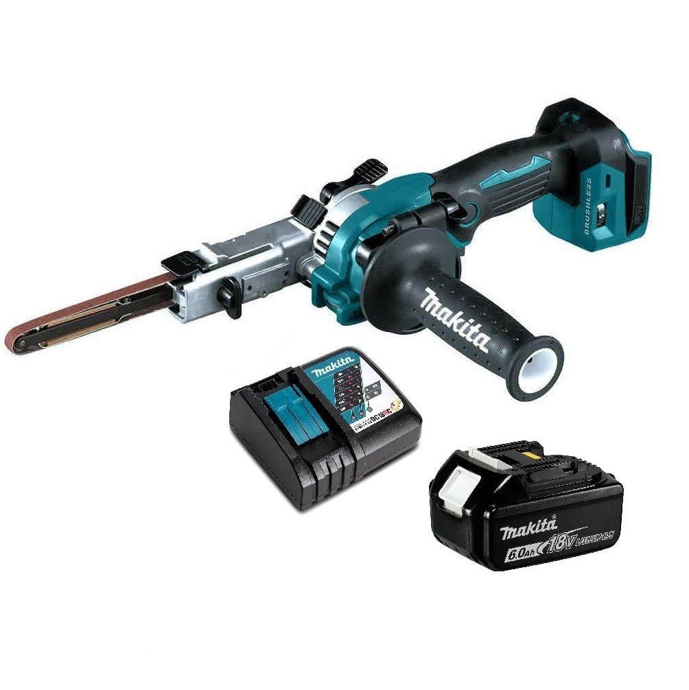 Lijadora De Banda 18v 9 X 533 Mm Lxt Bl 6 Ah Makita Dbs180-0