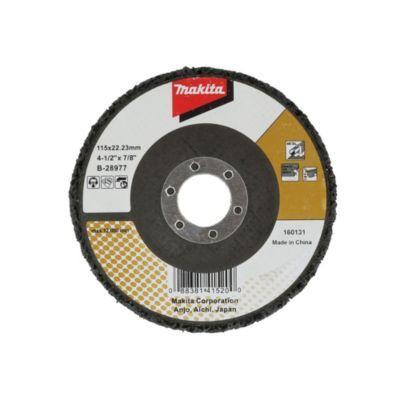 Disco Limpiador Fibra Negro 115x22.23mm Makita B-28977-0