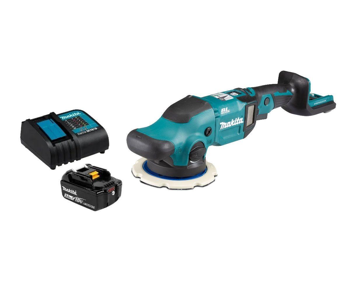 Pulidora Rotorbital 150mm 6 Bl 18v 3 Ah Makita Dpo600-0