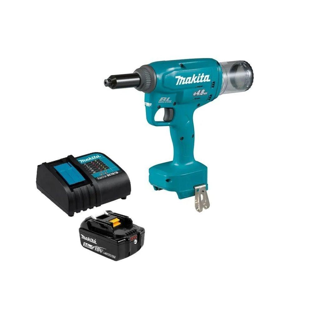 Remachadora 18v Lxt Bl 2 4 4 8 Mm 3 Ah Makita Drv150-0
