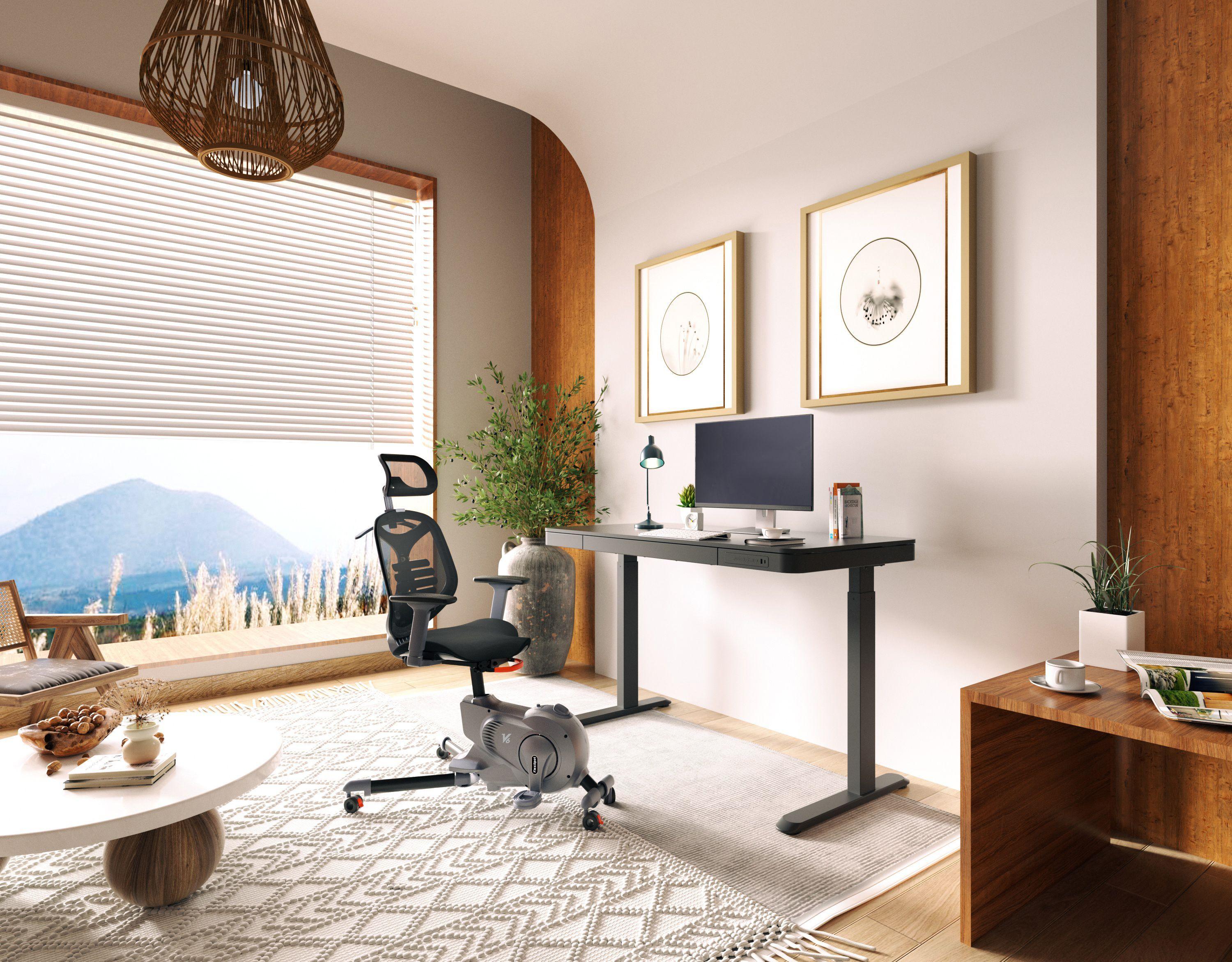 Standing Desk Smart 120 x 60cm NEGRO-NEGRO-2