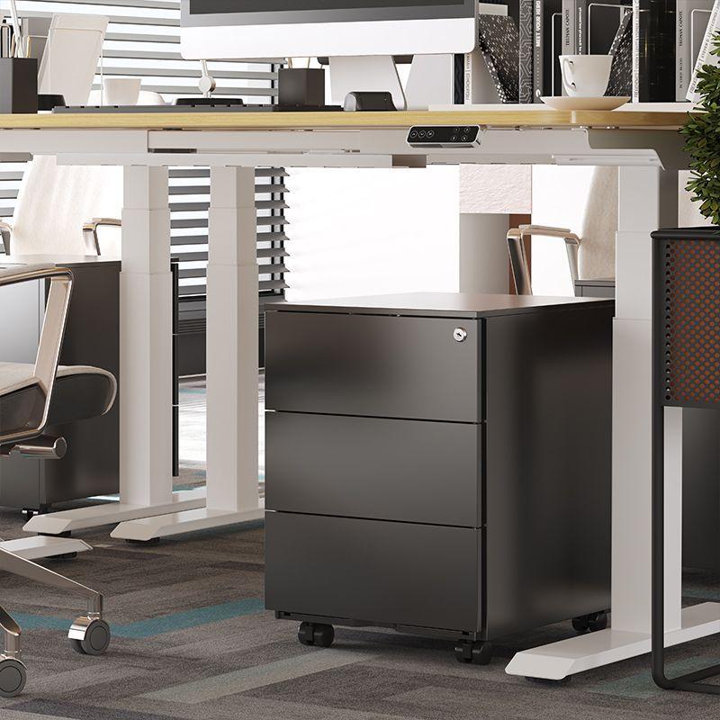 Cajonera Negra Standing Desk Uplift -2