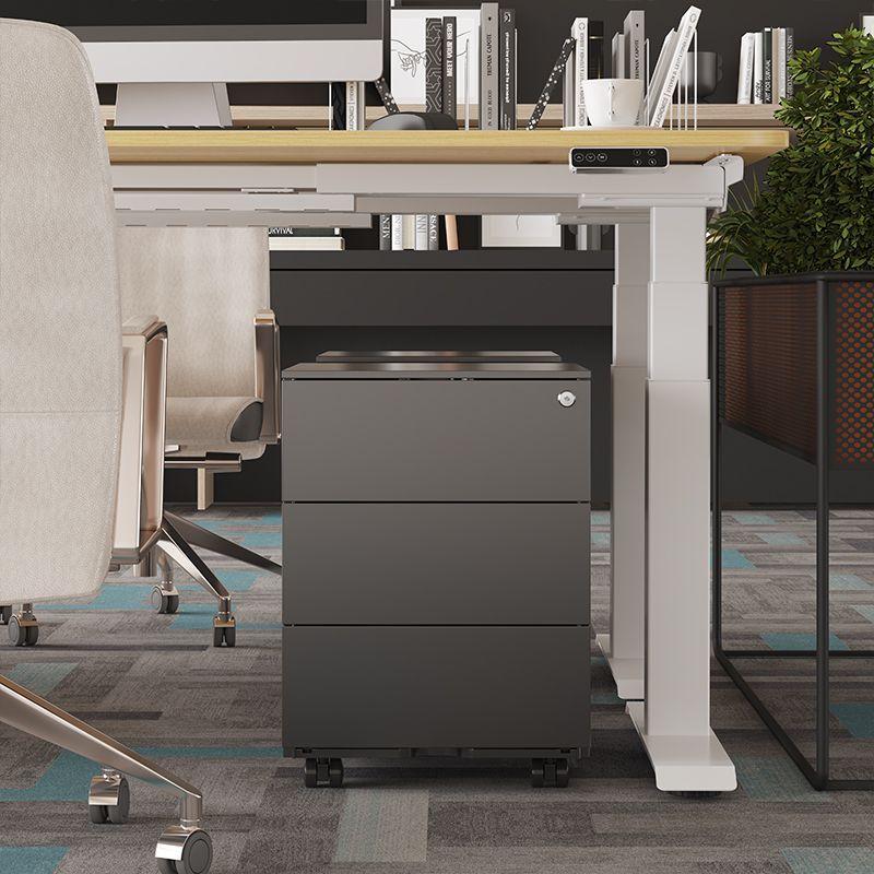 Cajonera Negra Standing Desk Uplift -3