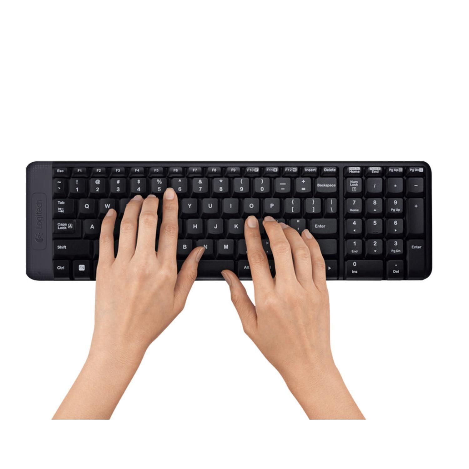 Kit Teclado y Mouse Inalámbrico Logitech MK220-1
