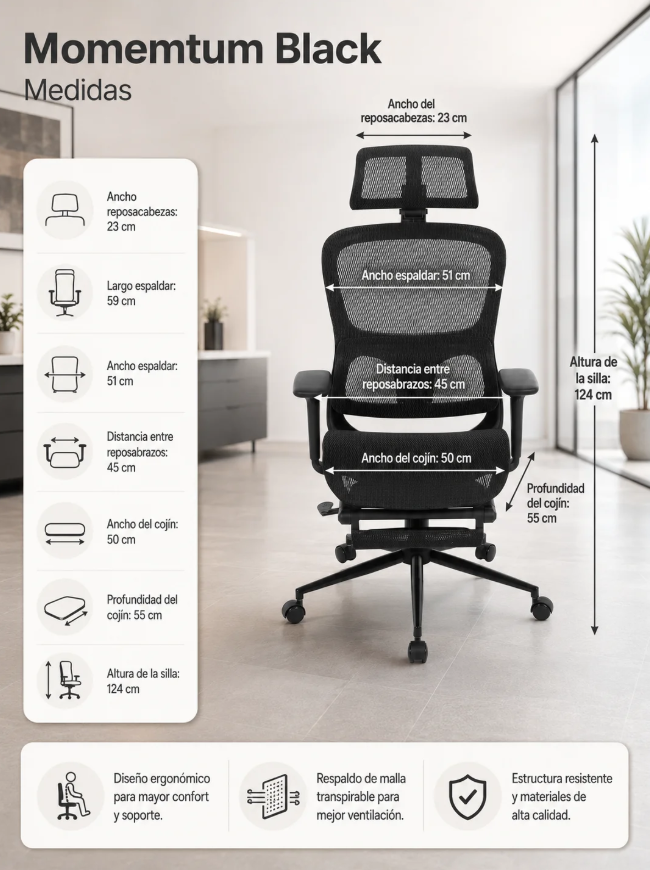 Silla Momemtum Black-9