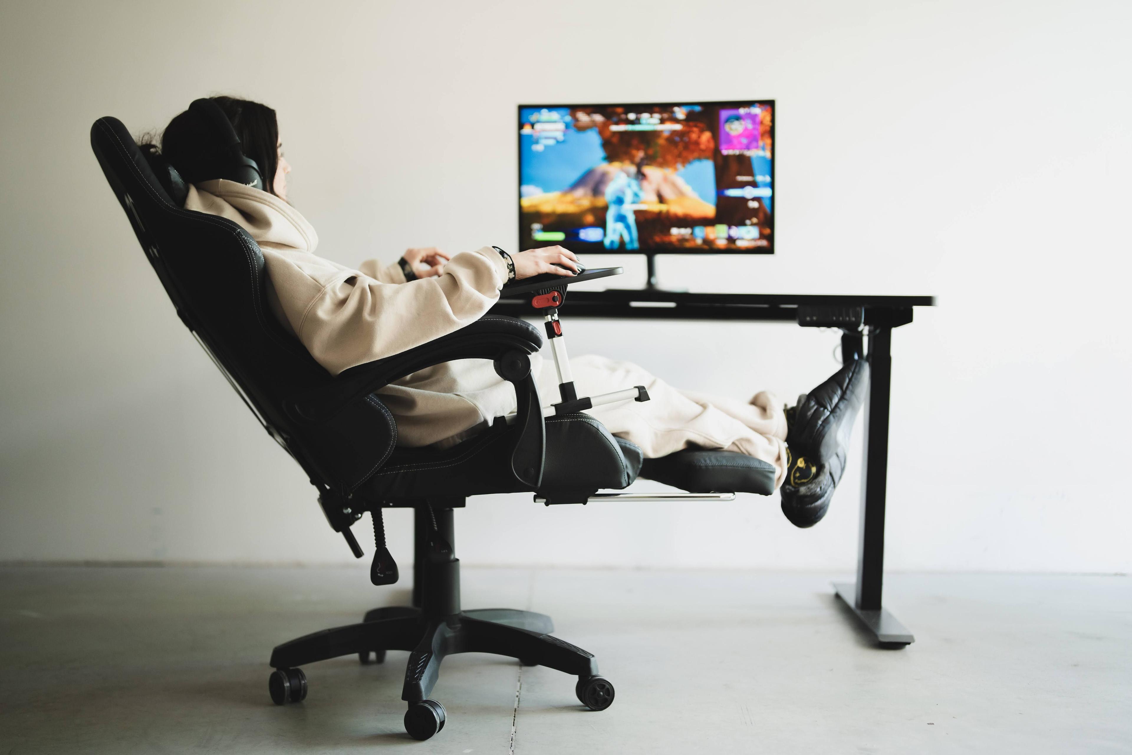 Escritorio Ergonómico UpLift / Cubierta Nogal 1.40 x 70 cm / Base Blanca o Base Negra-2